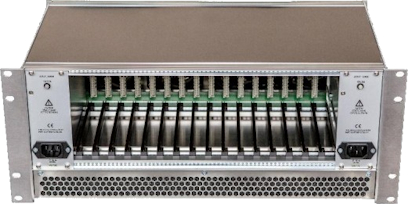 16 Slot Chassis 4U – PC 19 Zoll Gehäuse für bis zu 16 ultraFLEX Module